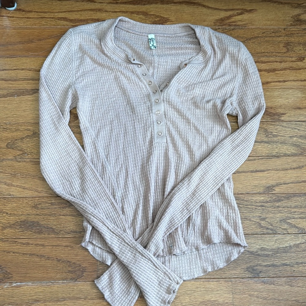 we the free Henley top